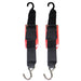 Rod Saver Quick Release Trailer TieDown wVinyl Pad  2 x 2  Pair QRTD2VP