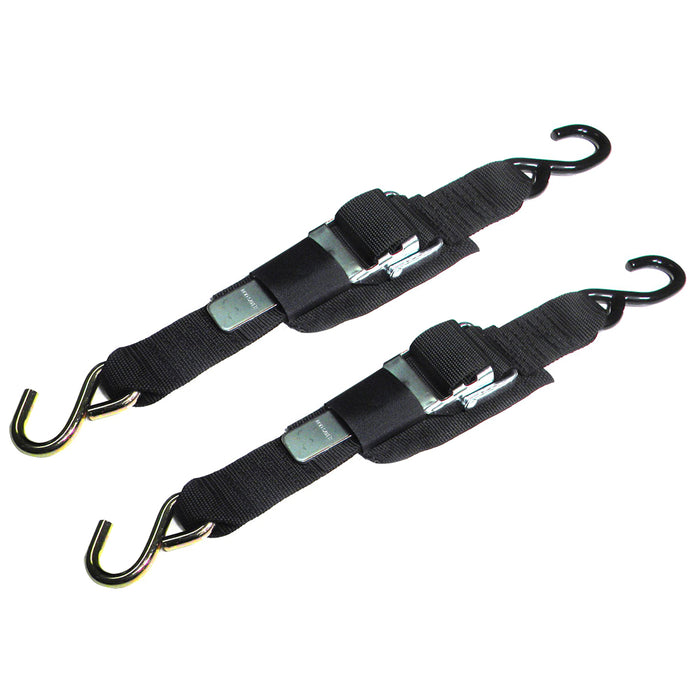 Rod Saver Paddle Buckle Trailer TieDown  2 x 6  Pair 2PB6