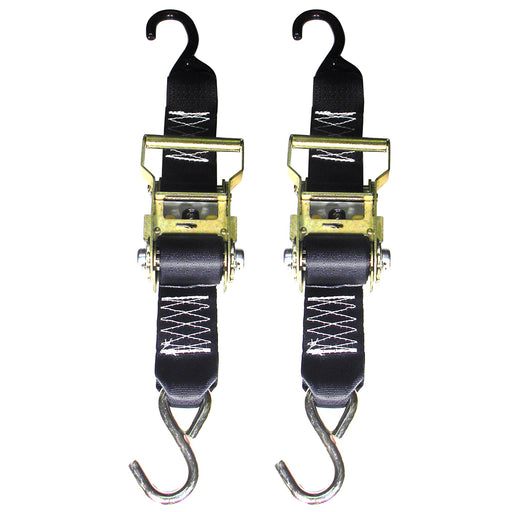 Rod Saver HeavyDuty Ratchet Trailer TieDown  2 x 5  Pair R2TTD5