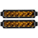 RIGID Industries 6 SRSeries SAE Compliant Fog Light  Black wYellow Light 906704