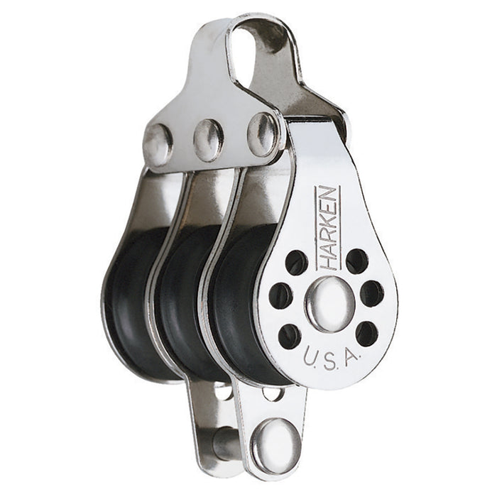 Harken 22mm Triple Micro Block wBecket Fishing 229F