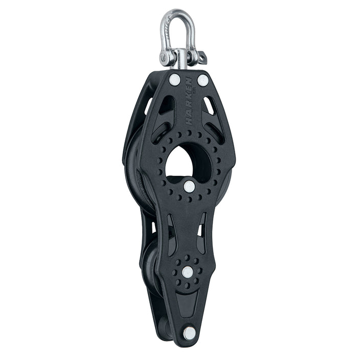 Harken 57mm Carbo Air Fiddle Block wSwivel  Becket 2622