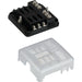 SeaDog Blade Style LED Indicator Fuse Block wNegative Bus Bar  6 Circuit 4451851
