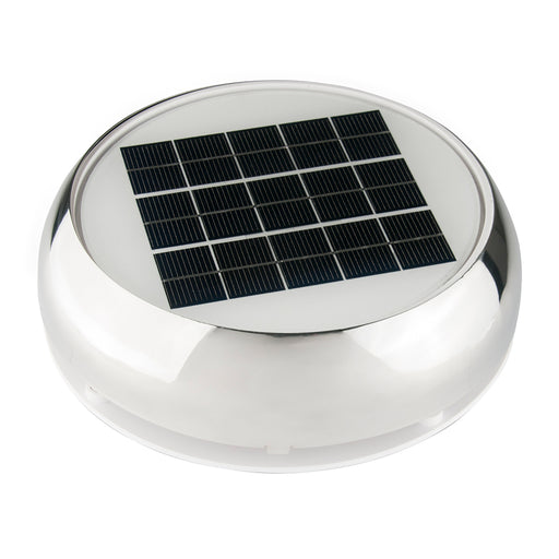 Marinco 4 DayNight Solar Vent  Stainless Steel N20804S