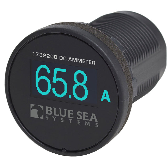 Blue Sea 1732200 Mini OLED Ammeter  Blue 1732200