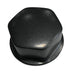 Schmitt Marine Faux Center Nut Black w12  58 M12 Base fCast Steering Wheels CAP030B