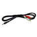 Fusion MSCBRCA35 Input Cable  1 Male 35 mm to 2 Male RCA 0101275320