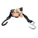 Camco Retractable TieDown Straps  1 Width 6 Dual Hooks 50033