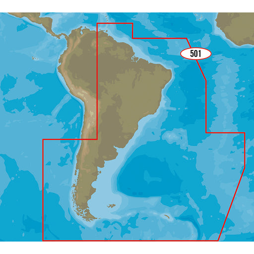 CMAP 4D SAD501 Gulf of Paria to Cape Horn MSAD501MS