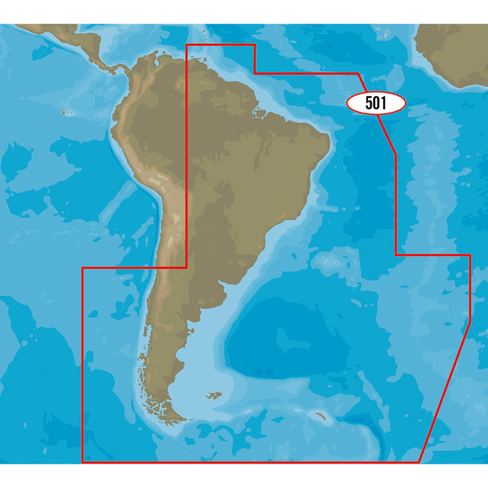 CMAP 4D SAD501 Gulf of Paria to Cape Horn MSAD501MS