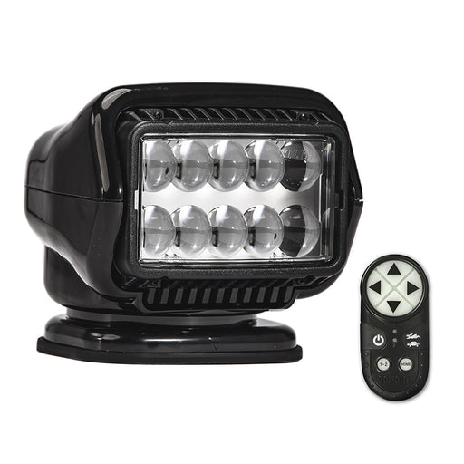 Golight Stryker ST Series Portable Magnetic Base Black LED wWireless Handheld Remote 30515ST