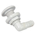 Johnson Pump ThruHull Connector  34  90  White 7503500