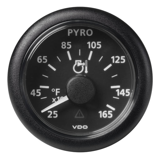 Veratron 52 MM 2116 ViewLine Pyrometer  250 to 1650F  Black Dial  Bezel A2C59512334
