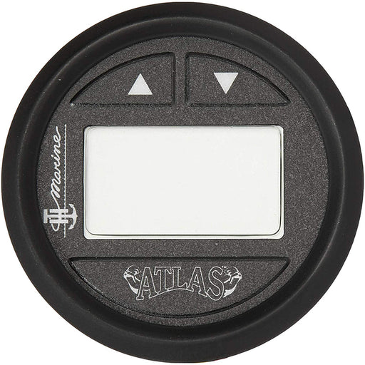 TH Marine ATLAS Hydraulic Gauge Kit f4  8 ATLAS Jack Plate  Black Bezel FAGK1DP