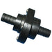 TH Marine Double Barb Inline Scupper Check Valve  34  Black ILS750DP