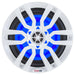 DS18 HYDRO 65 2Way Marine Speakers wRGB LED Lights 300W  White NXL6