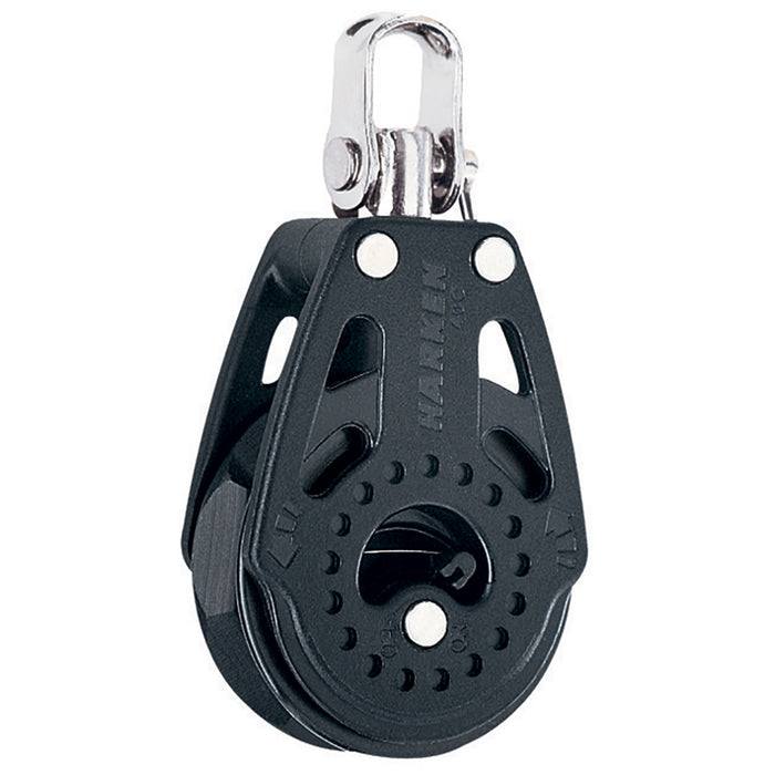 Harken 40mm Carbo Single Ratchet Block wSwivel 2608
