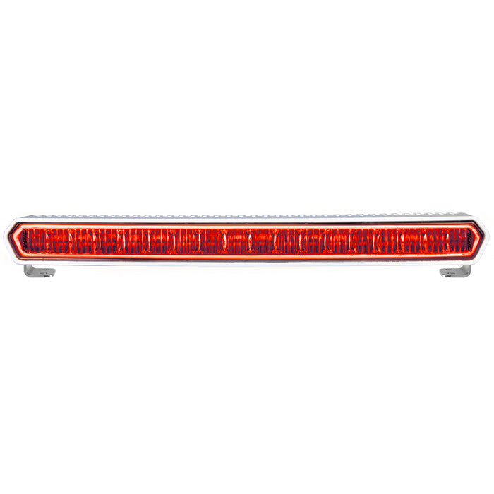 RIGID Industries SRL Series Marine 20 White LED Lightbar  White Light wRed Halo 62002