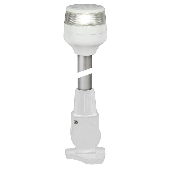 Hella Marine 2nm All Round White Fold Down Pole Navigation Lamp  8  White Base 980960291