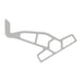 Minn Kota Raptor Jack Plate Adapter Bracket  Starboard  2 Setback  4 Rise  White 1810365