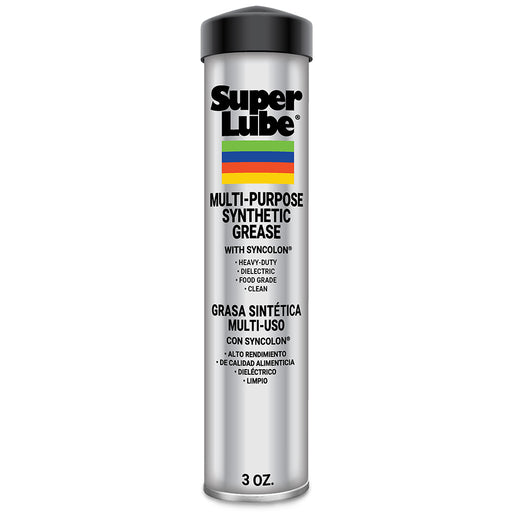Super Lube MultiPurpose Synthetic Grease wSyncolon  3oz Cartridge 21036