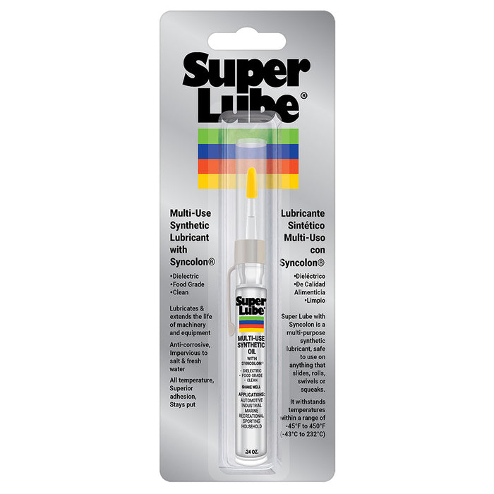 Super Lube Precision Oiler MultiPurpose Synthetic Oil  7ml 51010
