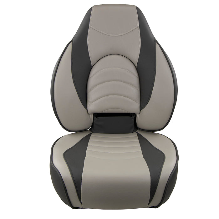 Springfield Fish Pro High Back Folding Seat  CharcoalGrey 10416341