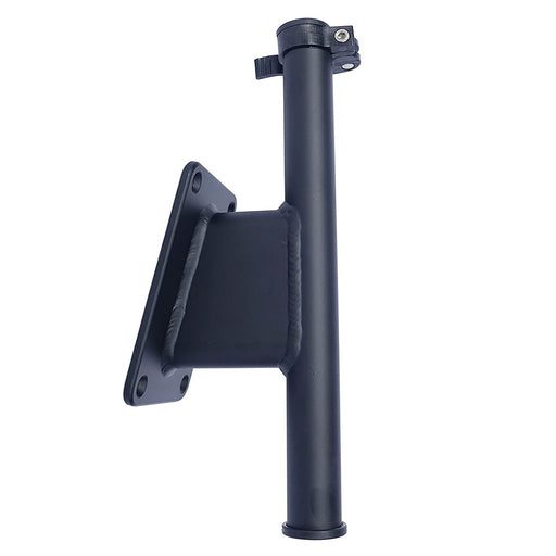 Panther 5 Set Back Transom Mount Bracket  Black  Powder Coat KPS50B