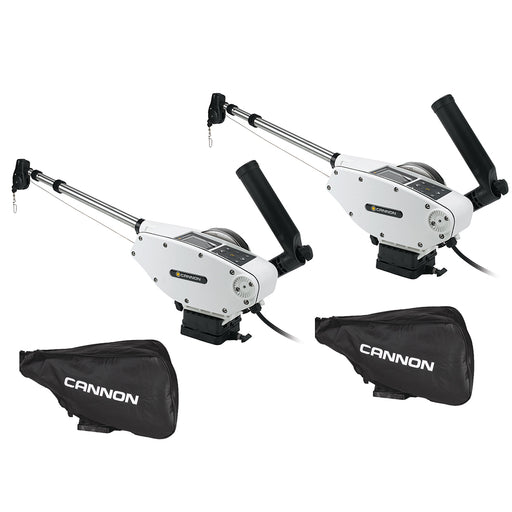 Cannon Optimum 10 Tournament Series TS BT Electric Downrigger 2Pack wBlack Covers 1902340X2COVERS