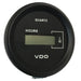 VDO Cockpit Marine 52mm 2116 LCD Hourmeter  Black DialChrome Bezel  331546