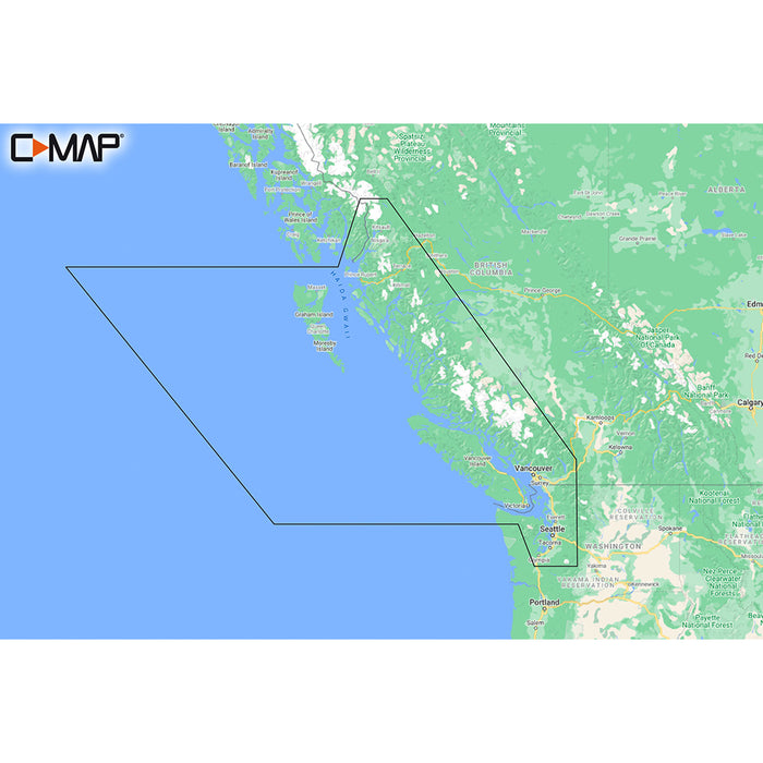 CMAP MNAY207MS Columbia  Puget Sound REVEAL Coastal Chart MNAY207MS