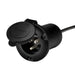 Guest AC Universal Plug Holder  Black 150PHB