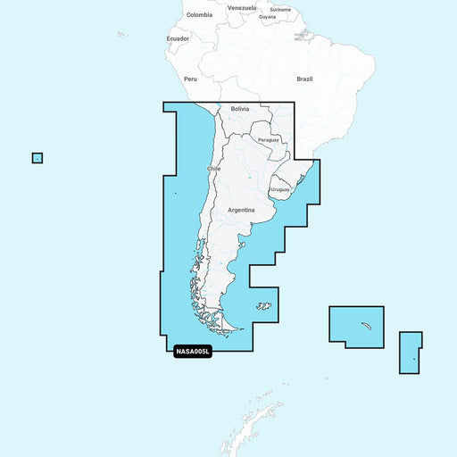 Navionics NASA005L  Chile Argentina  Easter Island  Navionics 010C136530