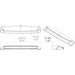 Lumitec Razor Light Bar  Spot  White Housing wInverted Logo Flush Mount 101603