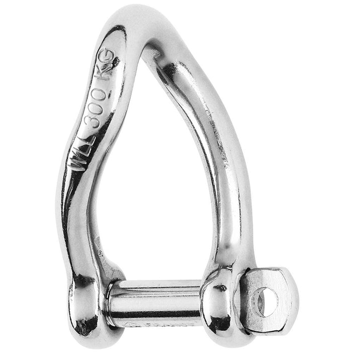 Wichard SelfLocking Twisted Shackle  Diameter 6mm  14 1223W