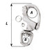 Wichard 234 Snap Shackle wSwivel Eye  80mm 2473W