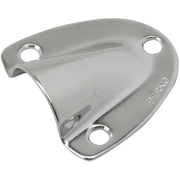 Perko Stainless Steel Clamshell Ventilator 158 x 112 0315DP1STS