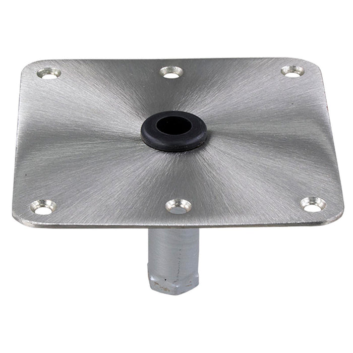 Springfield KingPin 7 x 7 Stainless Steel Square Base Threaded 1630001