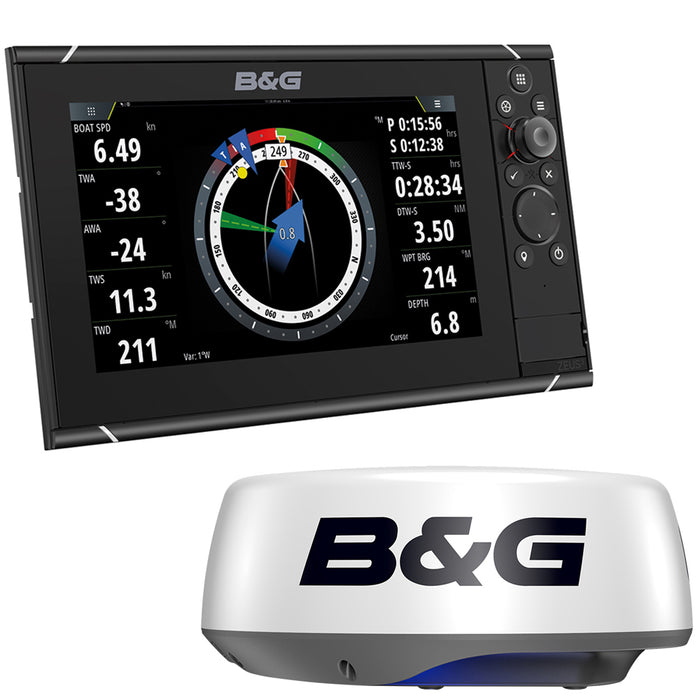 BG Zeus 3S 12 Combo MultiFunction Sailing Display Radar Bundle HALO20 20 Radar Dome  No HDMI Video Outport 00015562002