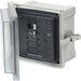 Blue Sea 3121  SMS Panel Enclosure wELCI 16A  3 Blanks  230V AC 3121