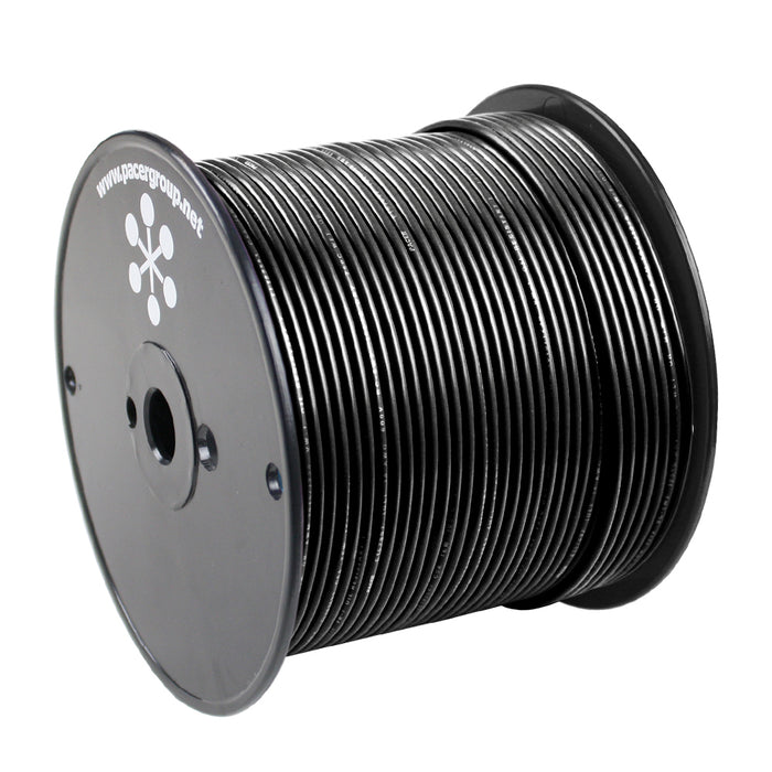 Pacer Black 18 AWG Primary Wire  500  WUL18BK500