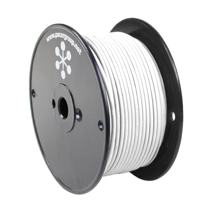 Pacer White 16 AWG Primary Wire  250  WUL16WH250