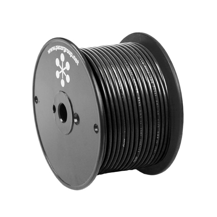 Pacer Black 14 AWG Primary Wire  100  WUL14BK100