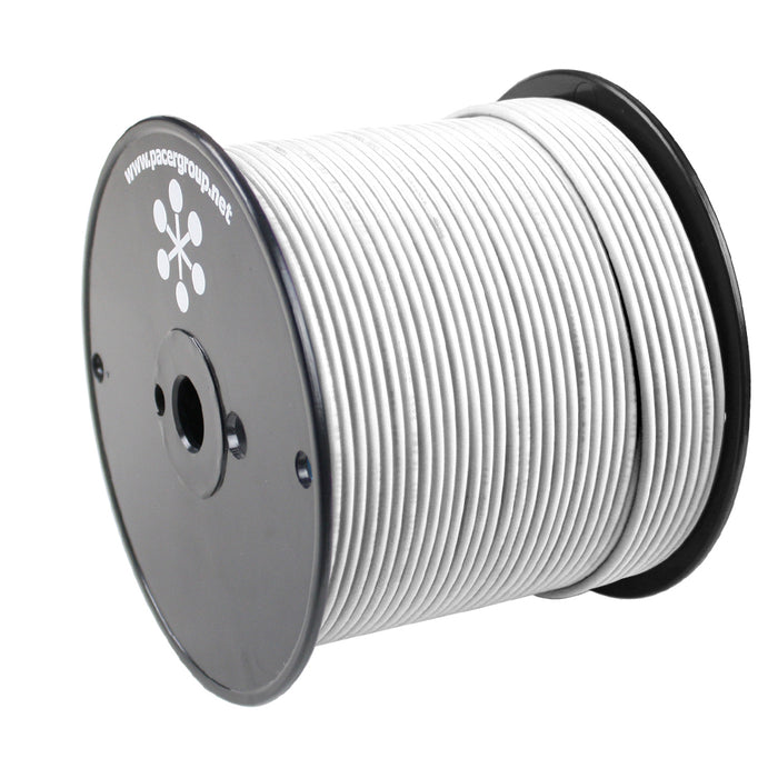 Pacer White 12 AWG Primary Wire  500  WUL12WH500
