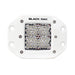 Black Oak 2 Marine Flush Mount LED Pod Light  Diffused Optics  White Housing  Pro Series 30 2DMFPOD10CR