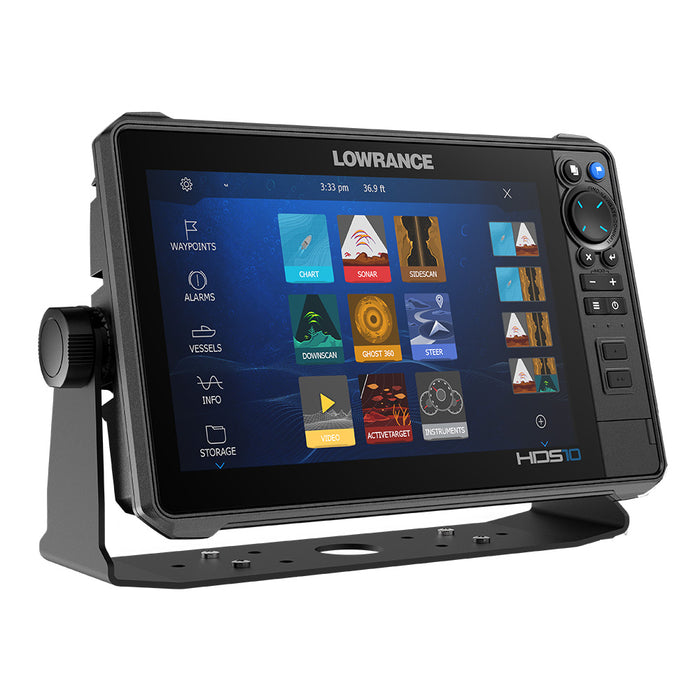 Lowrance HDS PRO 10  w Preloaded CMAP DISCOVER OnBoard  Active Imaging HD Transducer 00015984001