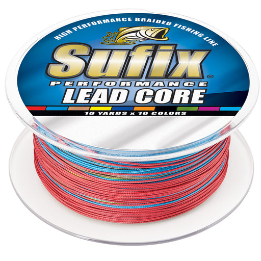 Sufix Performance Lead Core  27lb  10Color Metered  200 yds 668227MC