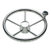 Schmitt Marine 170 Finger Grip Destroyer 5Spoke 155 Stainless Steel Cap 34 Tapered Shaft wKnob 1731521FGKR