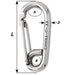 Wichard Symmetric Carbin Hook  120mm Length  1532 2317W