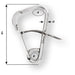 Wichard Automatic Mooring Hook  170mm Length  61116 2329W